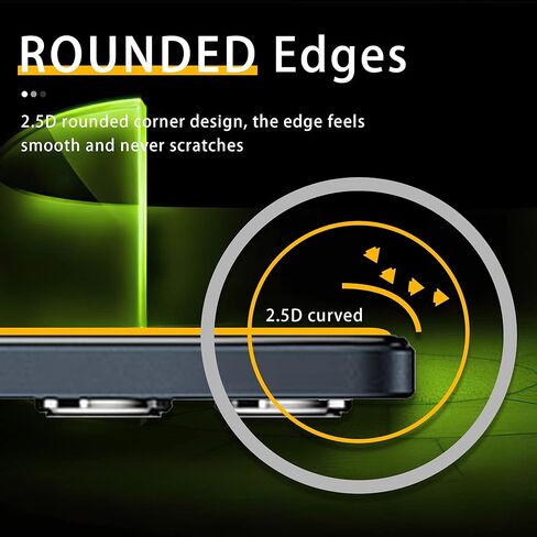 2 Pack Tempered Glass Screen Protector for OnePlus Nord N20 5G with 2 Pack Camera Lens Protector,Anti-Fingerprint,Shatter Proof,HD Clarity in Kuwait