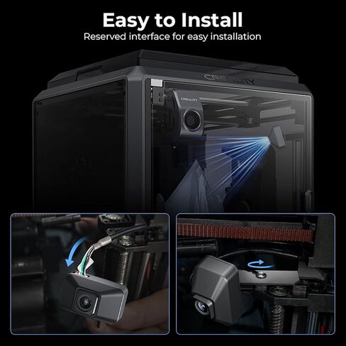 Official Nebula Camera HD USB Camera with Night Vision,24Hours Real-time Monitoring& Spaghetti Detection Compatible with Creality Sonic Pad,Nebula Pad,Ender-3 V3 KE&SE/CR-10 SE/HALOT-MAGE Pro in Saudi Arabia