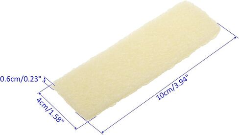 2 Pack Rubber Residue Eraser - Cleaning Tool for Removing Adhesive Glue from Paper Plastic, Apply to Art Craft (White, 10cmx4cmx0.6cm) in Saudi Arabia