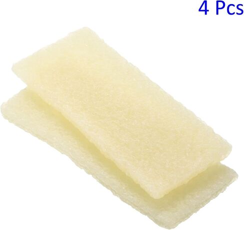 2 Pack Rubber Residue Eraser - Cleaning Tool for Removing Adhesive Glue from Paper Plastic, Apply to Art Craft (White, 10cmx4cmx0.6cm) in Saudi Arabia