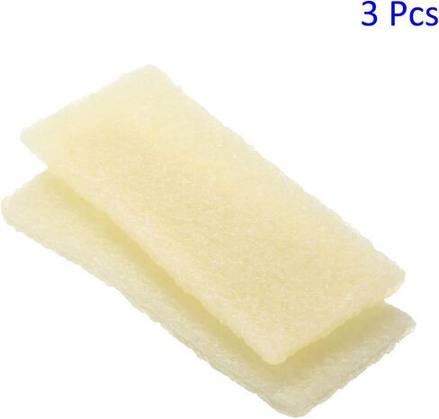 2 Pack Rubber Residue Eraser - Cleaning Tool for Removing Adhesive Glue from Paper Plastic, Apply to Art Craft (White, 10cmx4cmx0.6cm) in Saudi Arabia