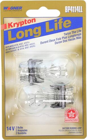 Wagner Lighting BP4114LL Long Life Multi-Purpose Light Bulb Card of 2 in Saudi Arabia