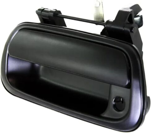 KarParts360 for Toyota Tundra Tailgate Handle 2000 01 02 03 04 05 2006 Rear | Texture/Black Finish | Replacement for TO1915110 | 690900C010 in Kuwait
