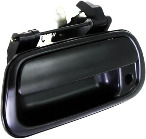 KarParts360 for Toyota Tundra Tailgate Handle 2000 01 02 03 04 05 2006 Rear | Texture/Black Finish | Replacement for TO1915110 | 690900C010 in Kuwait