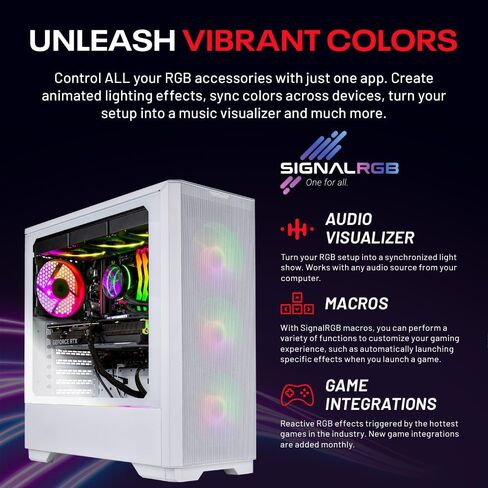 Skytech Rampage Gaming PC, Ryzen 7 7700X 4.5 GHz (5.4GHz Turbo Boost), NVIDIA RTX 4060 Ti 8GB GDDR6X, 2TB SSD, 16GB DDR5 RAM 5200, 750W Gold PSU, 360mm AIO, Wi-Fi, Win 11 Home in Saudi Arabia