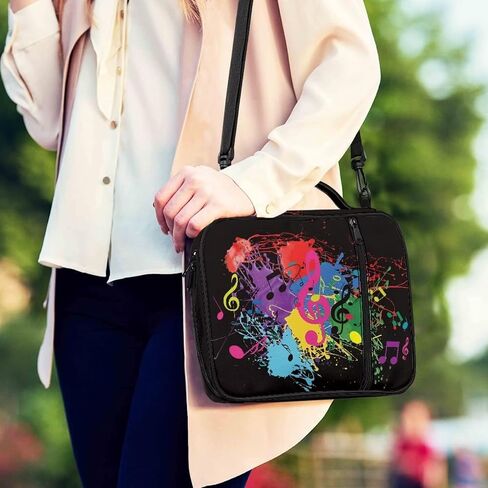 One-shoulder Slung Bible Bag with Lovely Print Girls Boys Schoolbag Women Men Handbag for Work Outdoor Use in Saudi Arabia