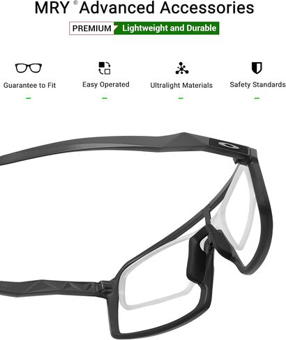 Mryok Insert Clip-on Prescription Clip for Oakley Sutro OO9406 / Sutro Lite OO9463 Sunglasses in Saudi Arabia