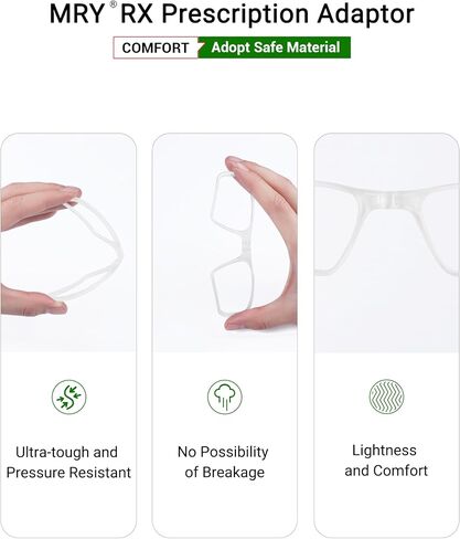 Mryok Insert Clip-on Prescription Clip for Oakley Sutro OO9406 / Sutro Lite OO9463 Sunglasses in Saudi Arabia