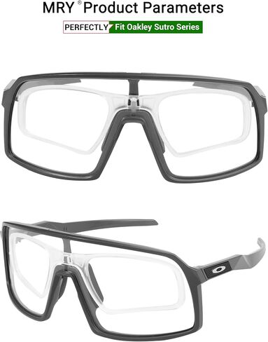 Mryok Insert Clip-on Prescription Clip for Oakley Sutro OO9406 / Sutro Lite OO9463 Sunglasses in Saudi Arabia