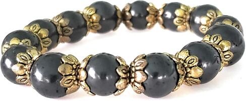Shungite Protection Bracelet - Fits Average Adult Wrists Men Women Authentic for EMF in Saudi Arabia