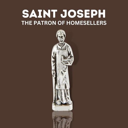 مجموعة بيع المنزل Needzo Saint Joseph مع تمثال وصلوات وتعليمات، مجموعة سمسار عقارات كبيرة (عبوة من 12 قطعة) in Saudi Arabia