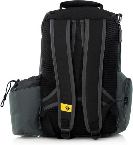 Innova Adventure Pack Disc Golf Backpack 2023 – Holds 25 Discs – Includes Mini, Disc Golf Bag (Black) in Saudi Arabia