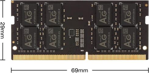 Astra-Gear 16GB(1x16GB) 2666Mhz DDR4 ترقية غير مخزنة غير ECC SO-DIMM لأجهزة الكمبيوتر المحمول ذاكرة الوصول العشوائي 1.2V CL19 260-Pin(AHN19DAG26S) in Saudi Arabia