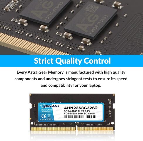 Astra-Gear 4GB(1x4GB) 2666Mhz DDR4 Unbuffered Non-ECC SO-DIMM Upgrade for Laptop Notebook Memory Ram 1.2V CL19 260-Pin(AHN19D4G26S) in Saudi Arabia