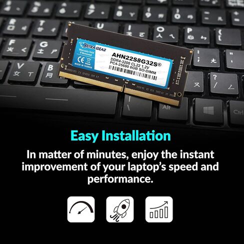 Astra-Gear 4GB(1x4GB) 2666Mhz DDR4 Unbuffered Non-ECC SO-DIMM Upgrade for Laptop Notebook Memory Ram 1.2V CL19 260-Pin(AHN19D4G26S) in Saudi Arabia