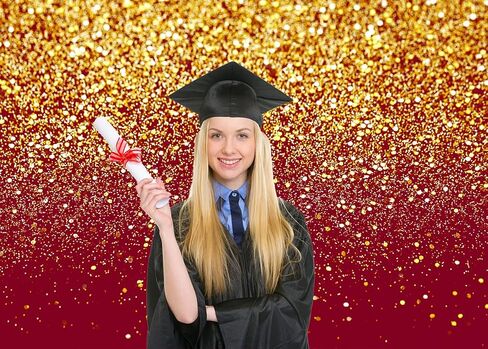 LYCGS 5X3FT Royal Blue Glitter Backdrop Birthday Backdrop Gold Spots Bokeh Backdrop Wedding Prom Graduation Photography Background Happy New Year Backdrop Studio Props X-77 in Saudi Arabia