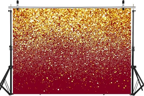 LYCGS 5X3FT Royal Blue Glitter Backdrop Birthday Backdrop Gold Spots Bokeh Backdrop Wedding Prom Graduation Photography Background Happy New Year Backdrop Studio Props X-77 in Saudi Arabia