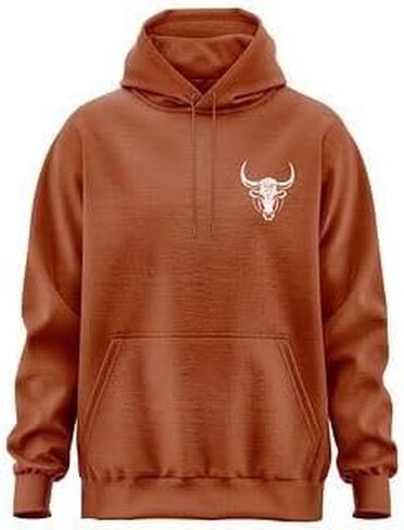 Texas Longhorn Hoodie, Front & Back Texas Football Hooded Sweater for Men Women Unisex in Saudi Arabia