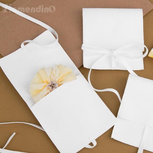 Framendino, 40 Pack Microfiber Jewelry Pouch Jewelry Bags Jewelry Packaging Bag Small Jewelry Pouch (Khaki) in Saudi Arabia