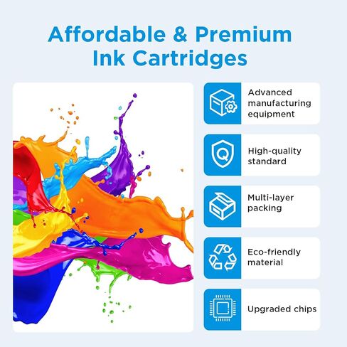972A 972 A Ink Cartridge Compatible with HP PageWide MFP 377dw 377dn / PageWide Pro 452dw 452dn / PageWide Pro Multifunction 477dw 477dn 577dw 577z Printer (BCMY, 4 Pack) in Saudi Arabia