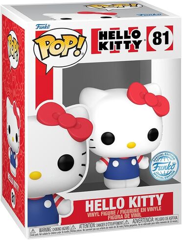 فانكو بوب! الفينيل: Hello Kitty من Sanrio مع القوس الأحمر (موضوع ساخن حصريًا) in Saudi Arabia