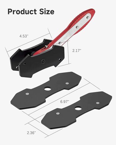 أداة ضغط فرجار الفرامل، أداة ضغط فرجار 4 في 1، أداة ضغط فرجار فرامل 360 درجة، أداة ضغط مكبس فرجار مناسبة للشاحنات والسيارات in Kuwait