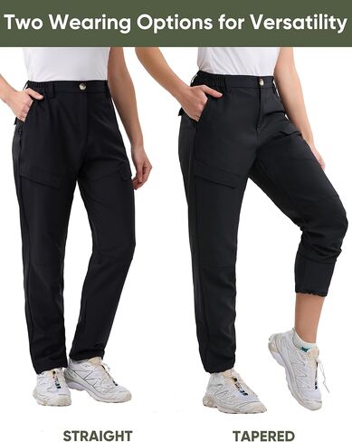 HOTSUIT سروال المشي لمسافات طويلة للسيدات مقاوم للماء وخفيف الوزن وخفيف الوزن ومقاوم للماء in Kuwait