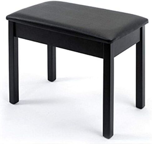 Yamaha L200B Furniture Stand for P225B Weighted Digital Piano, Black & BB1 Padded Wooden Piano Bench - Black in Saudi Arabia