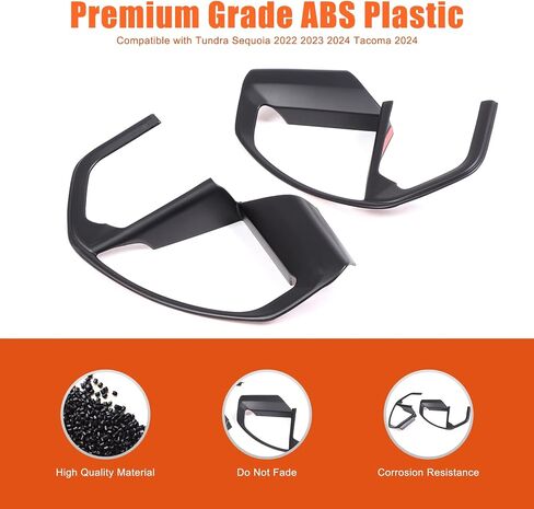 Compatible with Toyota Tundra Sequoia 2022 2023 2024 Tacoma 2024 ABS Interior Accessories (Blue) in Saudi Arabia