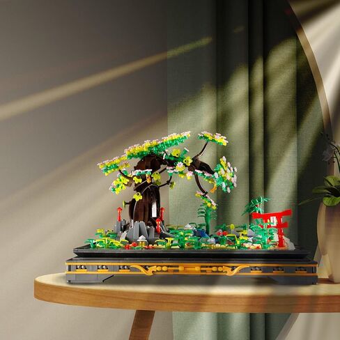 Cherry Blossom Meaningful Bonsai Tree Building Sets,Japanese Style Sakura Tree Mini Building Blocks(1286 PCS),Enjoy Your Own Beautiful Display Show, Present for Kids and Adults in Saudi Arabia