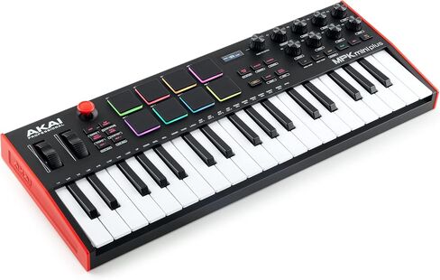 مجموعة Akai Beat Maker - آلة طبول وحدة التحكم MPC Studio MIDI الاحترافية من Akai، وواجهة صوت M-Audio AIR 192|4، وميكروفون XLR، وسماعات رأس الاستوديو in Kuwait