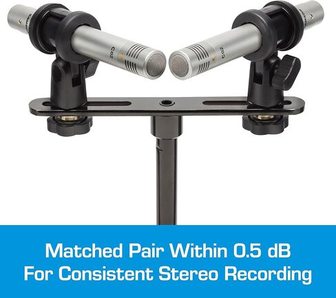 ميكروفونات مكثفة من سامسون، فضي (SAM C02PR) in Kuwait