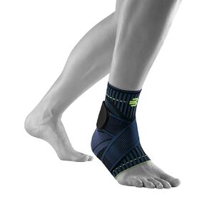 Bauerfeind Sports Ankle Support - Breathable Compression (Black, Medium/Left)
