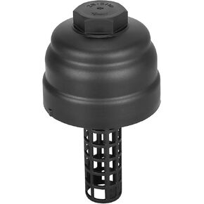 X AUTOHAUX Car Oil Filter Cap Assembly Housing for Audi A4 A5 A6 Quattro Q5 Q7 S4 for VW Touareg 06E115433C