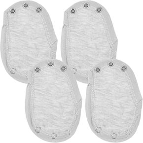4pcs baby universal button crotch jumpsuit bodysuit extender for baby triangle double layer baby boy