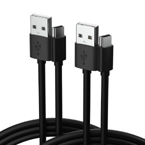 (10-Pack) Mini USB Cable, USB Type A Male to Mini B USB Charging Cord & Data Transfer Compatible with GoPro HERO4 Hero3, DSLR EOS, Powershot Camera, USB Mic, Garmin GPS, MP3, PS3 Controller. (6-Feet)