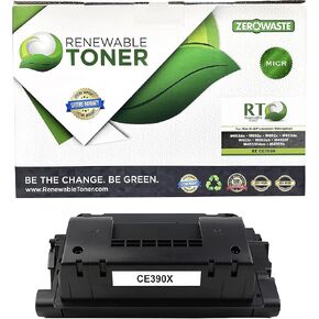 RT 90X MICR Toner High Yield Replacement for HP CE390X Enterprise 600 M601 M602 M603 M4555 MFP M602dn M602n M603dn M603n | Check Printer Cartridge