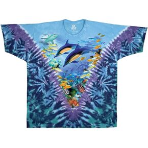 Liquid Blue Men's Caribbean Treasure T-Shirt