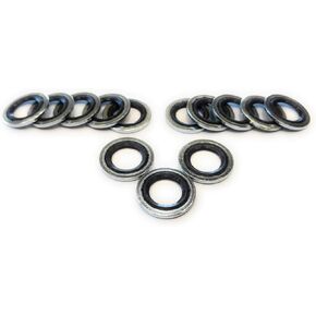 REPLACEMENTKITS.COM - Brand fits Polaris 13pc Rear Brake Line Seal Kit Replaces 5413212 for Scrambler Ranger RZR XP Sportsman ACE -