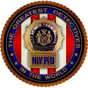 NYPD Detective New York Police Department Sticker - Sticker Graphic - Waterproof - Fade Resistant Die Cut