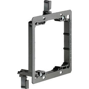 iMBAPrice Single Gang (1-Gang) Low Voltage Wallplate Mounting Bracket - Black