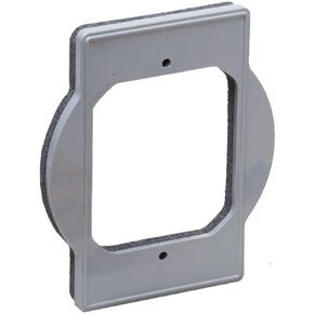 TayMac PRBA400G Plastic Round Box Adapter, Gray