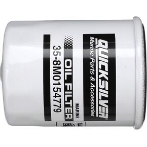 Quicksilver 8M0154779 Oil Filter for Select Late 90's Honda 75-250 HP Outboards