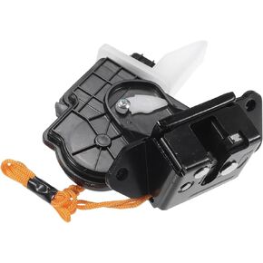 X AUTOHAUX Replacement Rear Liftgate Door Lock Actuator for Toyota Land Cruiser 2008-2011 for Toyota Land Cruiser 2013-2016 Tailgate Latch Assembly No.6935060141 Black White