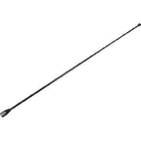AntennaMastsRus - 15 Inch Black Antenna is Compatible with Chevrolet Silverado 1500 (2006-2024) - Spiral Wind Noise Cancellation - Spring Steel Construction