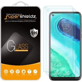 Supershieldz (2 Pack) Designed for Motorola Moto G Fast Tempered Glass Screen Protector, Anti Scratch, Bubble Free