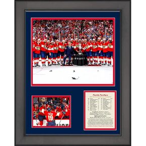 Framed Florida Panthers 2023 Eastern Conference Champions 11"x14" Hockey Three Photo Collage