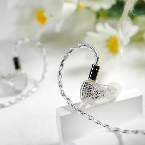 شاشات HiFiGo AFUL MagicOne Single BA للسائق داخل الأذن، وسماعات داخل الأذن 1BA IEMs مع تقنية SE-Math الصوتية الثورية (4.4 مم) in Kuwait