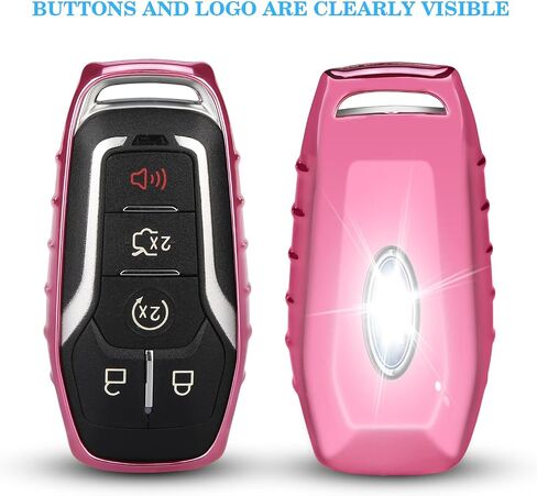 Ford Mustang Key fob Cover Ford Edge Key fob Cover Ford Key fob Cover Ford case Ford Fusion Key fob Cover Ford Explorer Key fob Cover Lincoln Key fob Cover Key fob Shell in Saudi Arabia