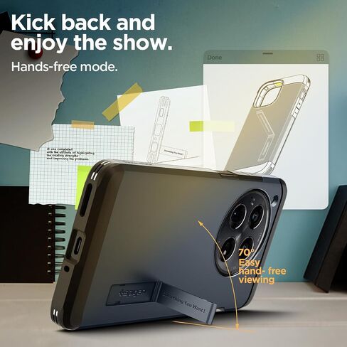 Spigen Tough Armor Designed for OnePlus 12 Case (2024) - Black in Saudi Arabia